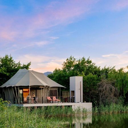 Ferienwohnung Dawn Mountains Farm Simondium Exterior foto